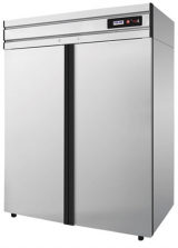 Холодильный среднетемпературный шкаф POLAIR CM114-G (ШХ-1,4 нерж.)
