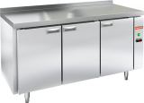 Стол холодильный с полимерным покрытием (без агрегата) HICOLD GN 111/TN-W P