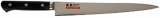 Нож д/тонкой нарезки 24см, м/в-нерж. (MBS26, HRC 59-61), ручка - черн. пластик.