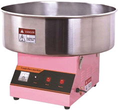 Аппарат для сахарной ваты STARFOOD диам. 520мм (розовый)