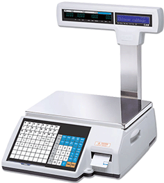 Весы торговые с печатью этикеток CAS CL-5000-15P
