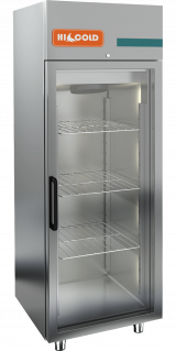 Шкаф холодильный со стеклянными дверьми HICOLD A70/1NEV