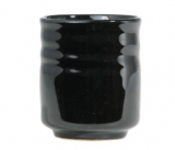 Чашка 200мл h8 см (кр6) черн. керамика